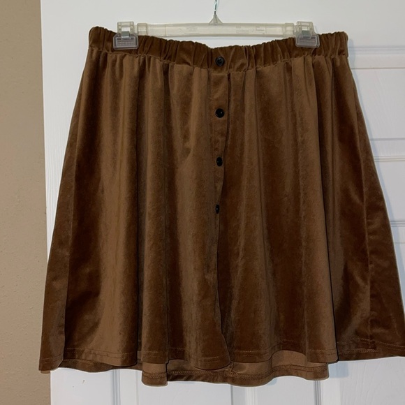 SHEIN Curve 3XL Corduroy Skirt - Picture 1 of 2